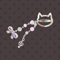 Purrfect Harmony Hairclip