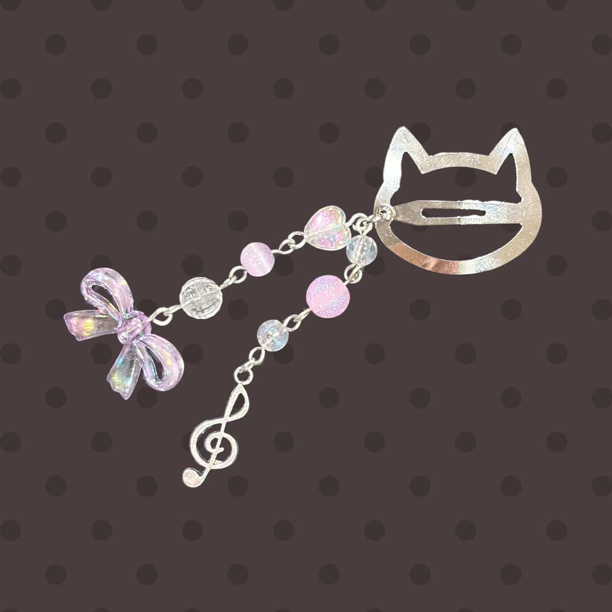 Purrfect Harmony Hairclip