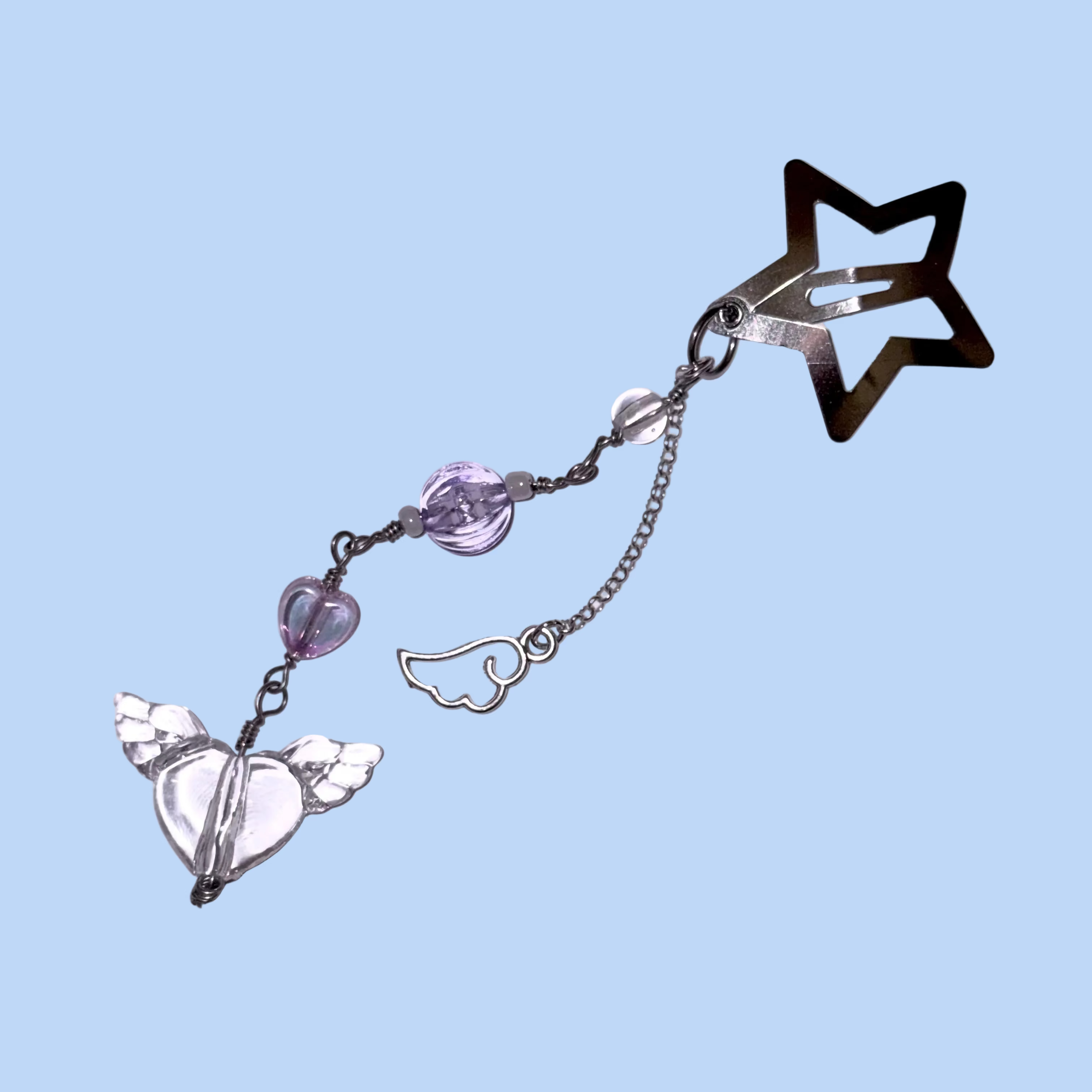 Violet Angel Hairclip
