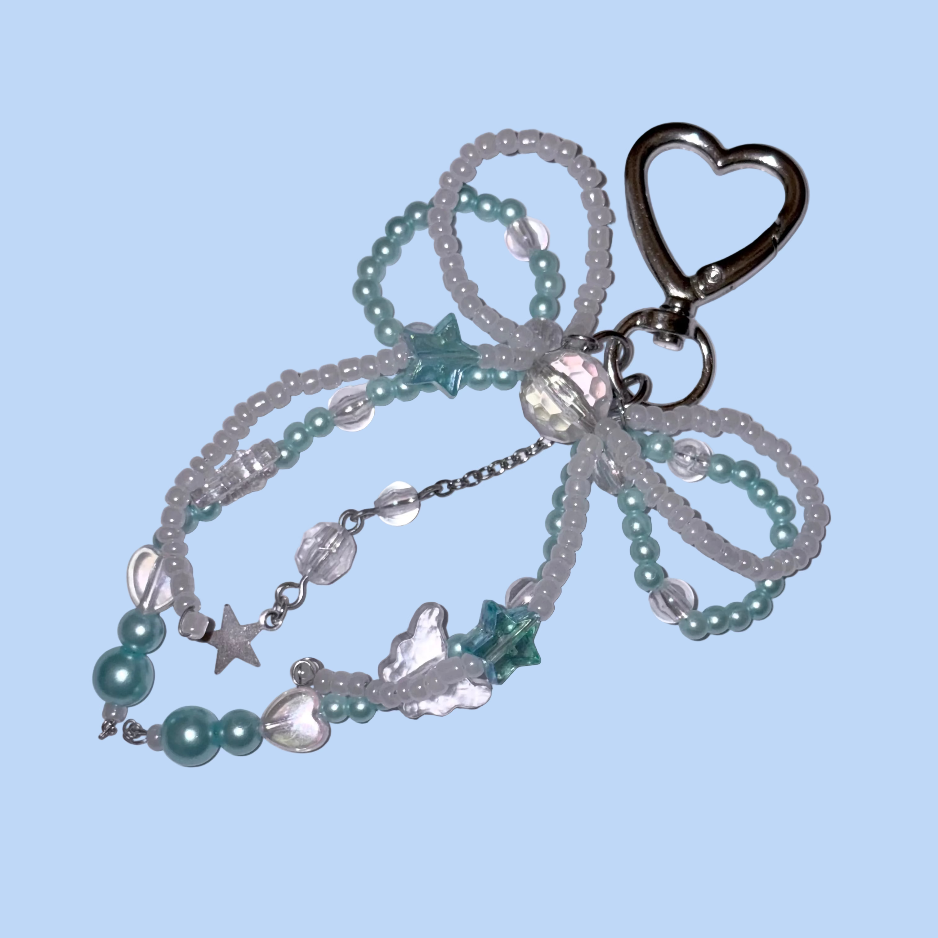 Seafoam Bag Charm