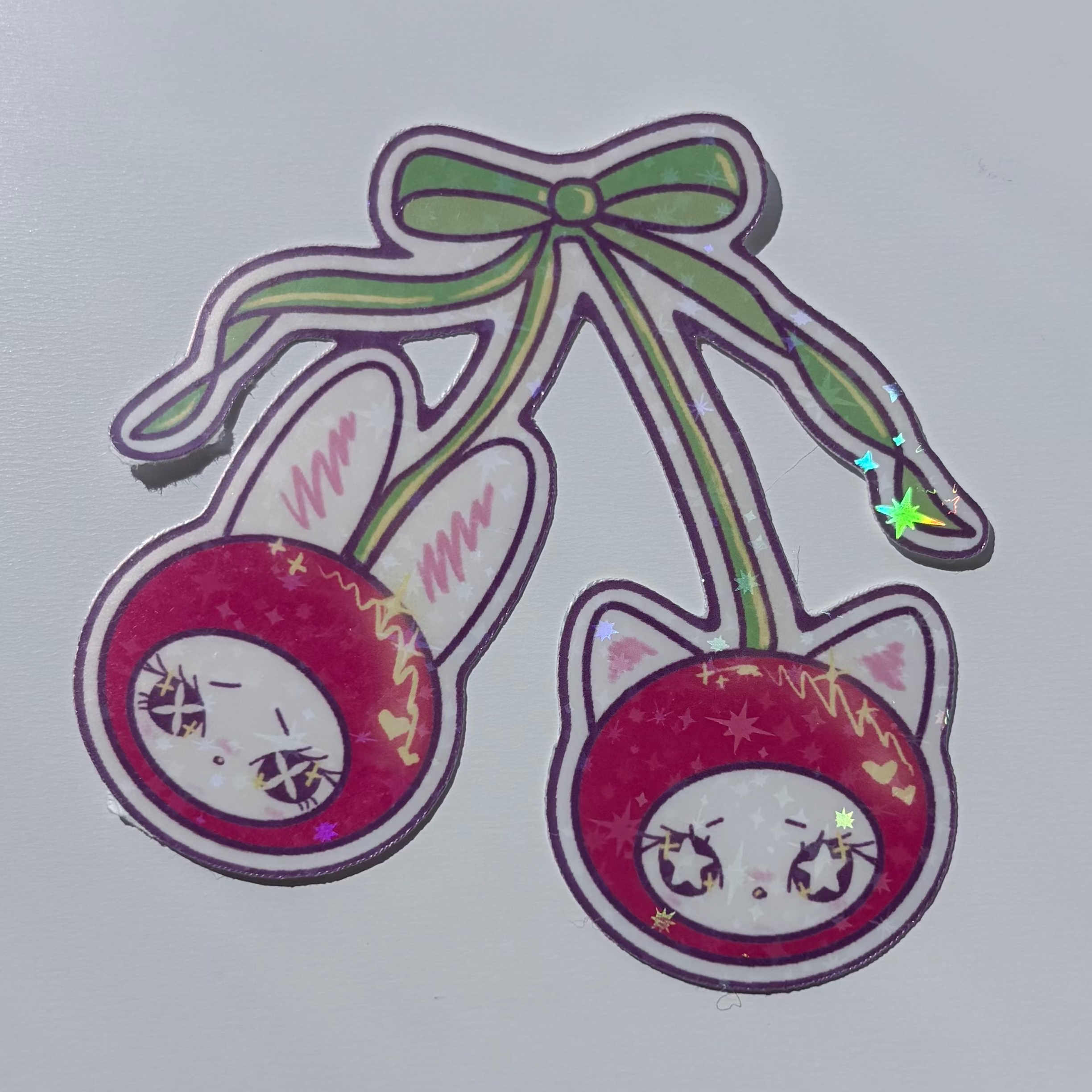 Cherry Bonbon & Bunni Sticker