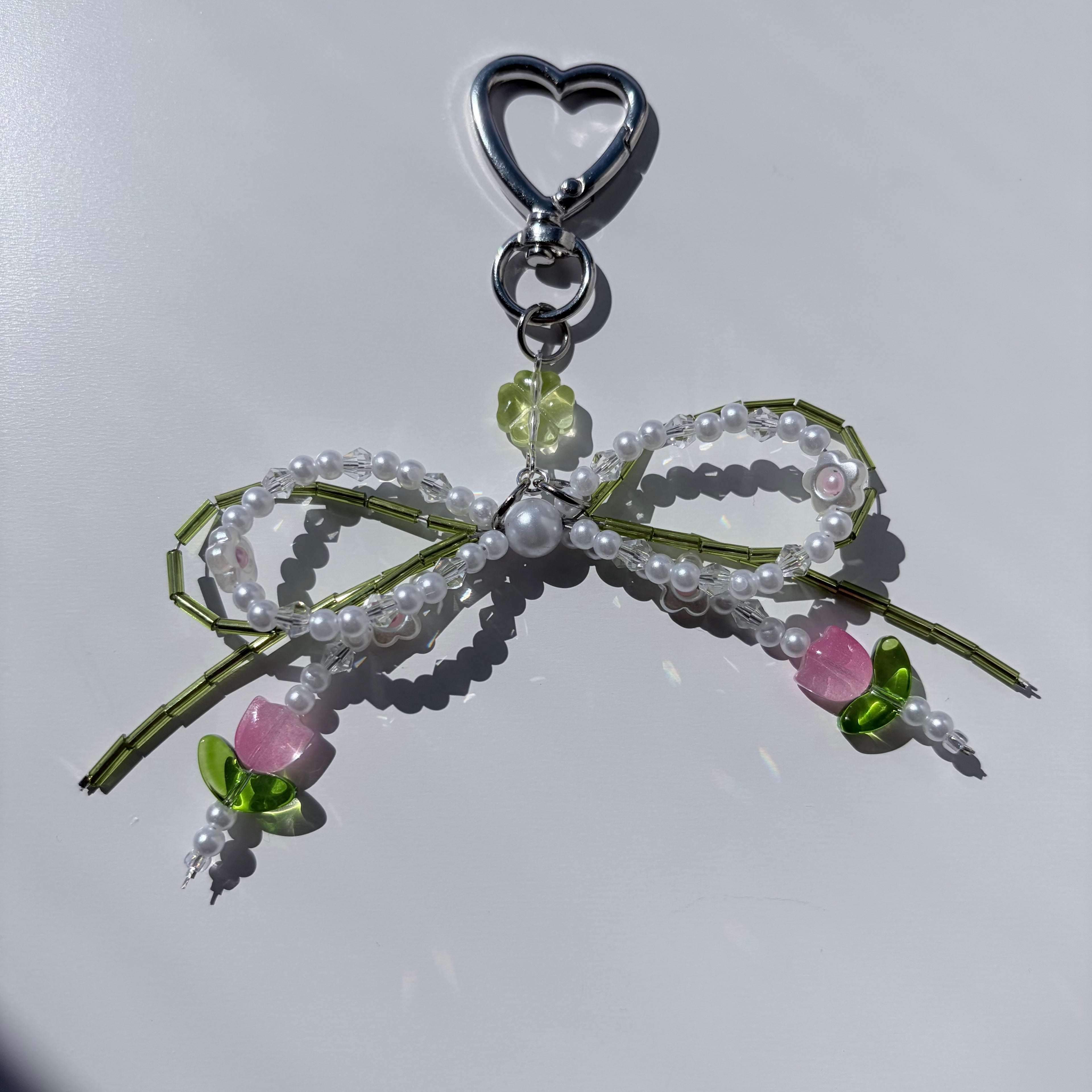 Tulip Fields Bag Charm