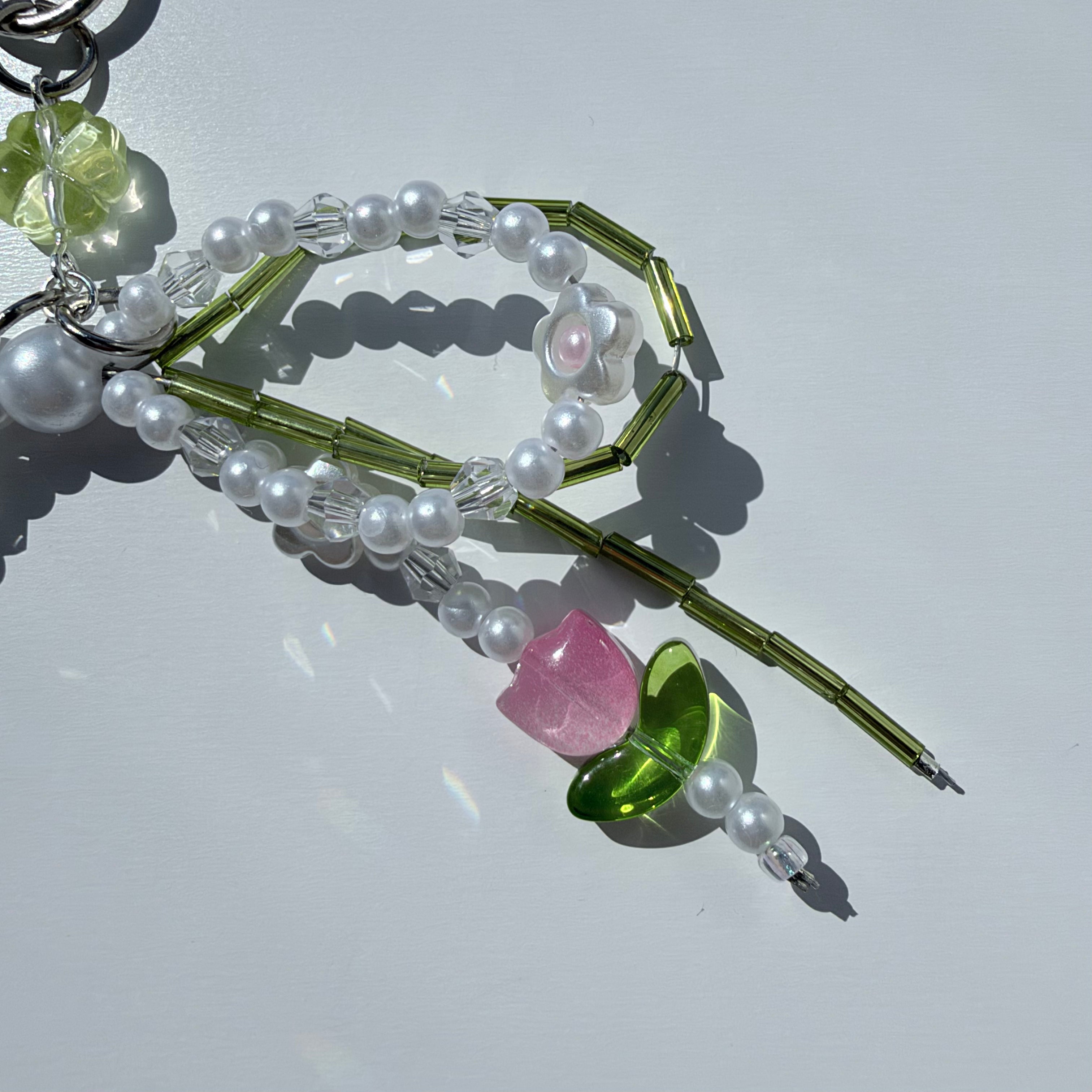 Tulip Fields Bag Charm