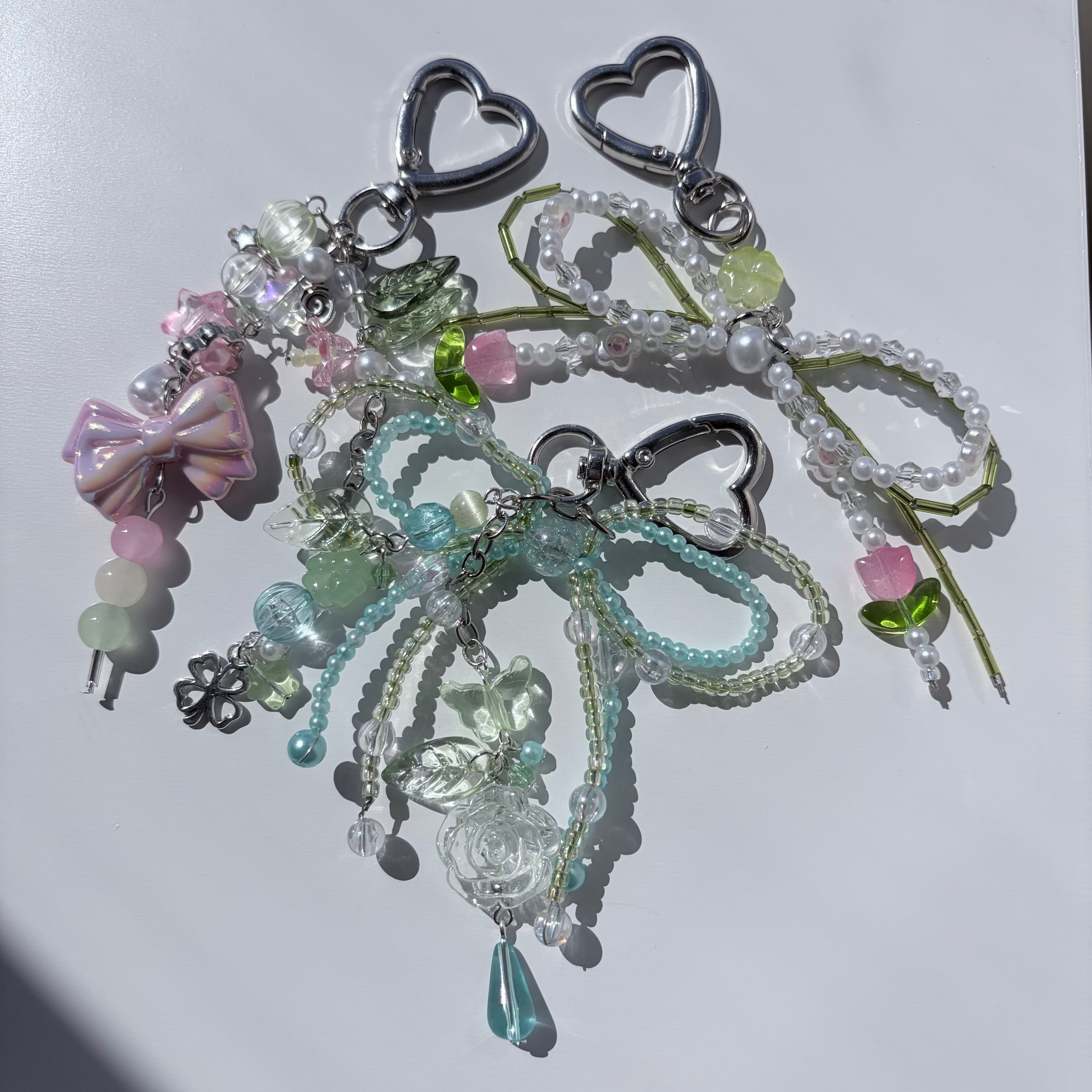 Spring Garden Bag Charm